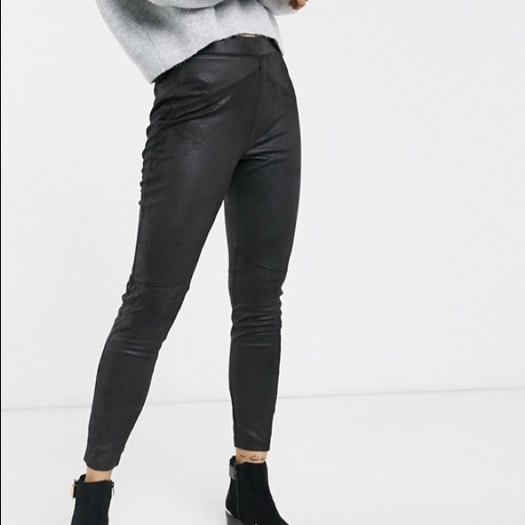 Free People Midnight Vegan Suede Leggings - Picture 11 of 15